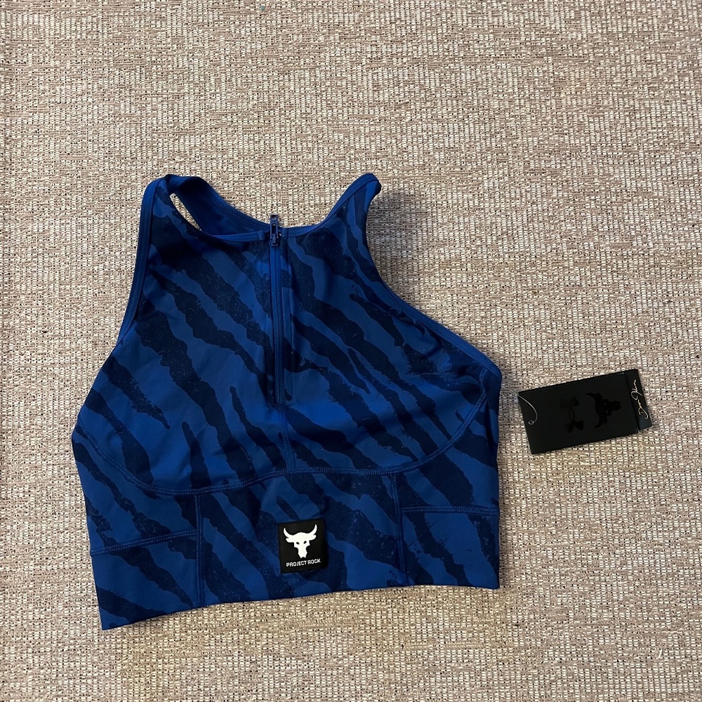 Under Armour project rock sports bra